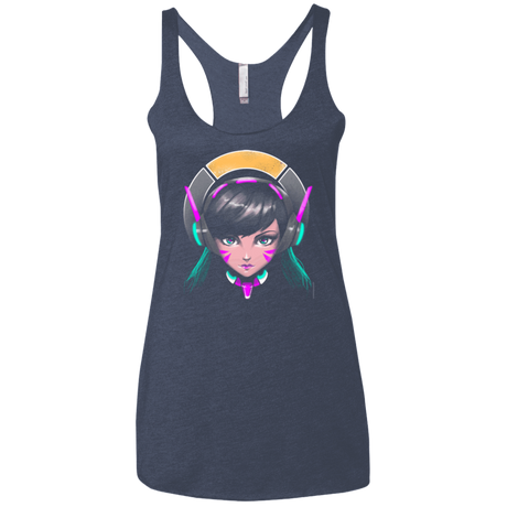 T-Shirts Vintage Navy / X-Small The Gamer Women's Triblend Racerback Tank