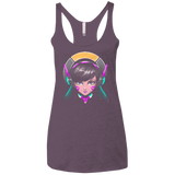 T-Shirts Vintage Purple / X-Small The Gamer Women's Triblend Racerback Tank