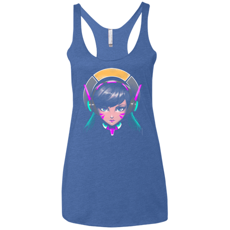 T-Shirts Vintage Royal / X-Small The Gamer Women's Triblend Racerback Tank