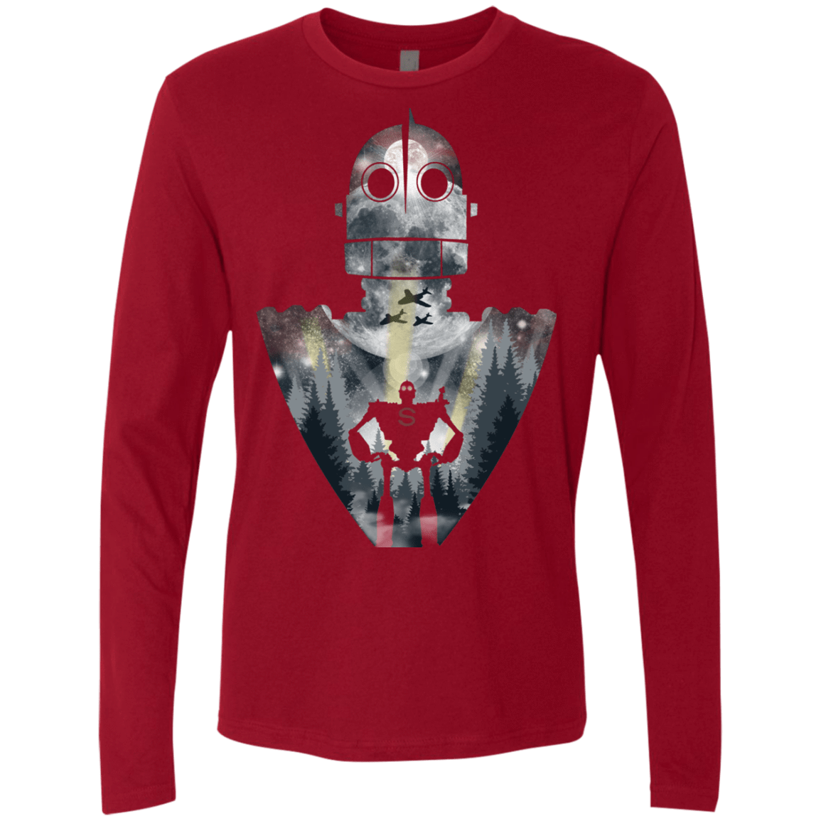 T-Shirts Cardinal / Small The Giant Men's Premium Long Sleeve