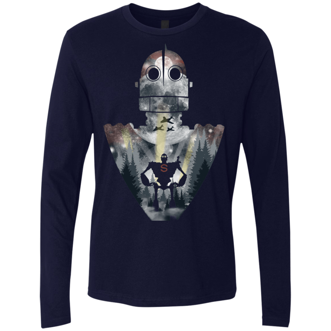 T-Shirts Midnight Navy / Small The Giant Men's Premium Long Sleeve