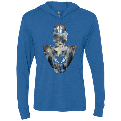 T-Shirts Vintage Royal / X-Small The Giant Triblend Long Sleeve Hoodie Tee