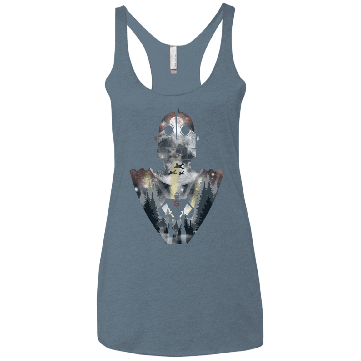 T-Shirts Indigo / X-Small The Giant Women's Triblend Racerback Tank