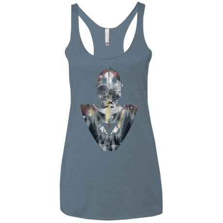T-Shirts Indigo / X-Small The Giant Women's Triblend Racerback Tank