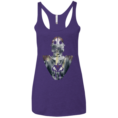 T-Shirts Purple / X-Small The Giant Women's Triblend Racerback Tank