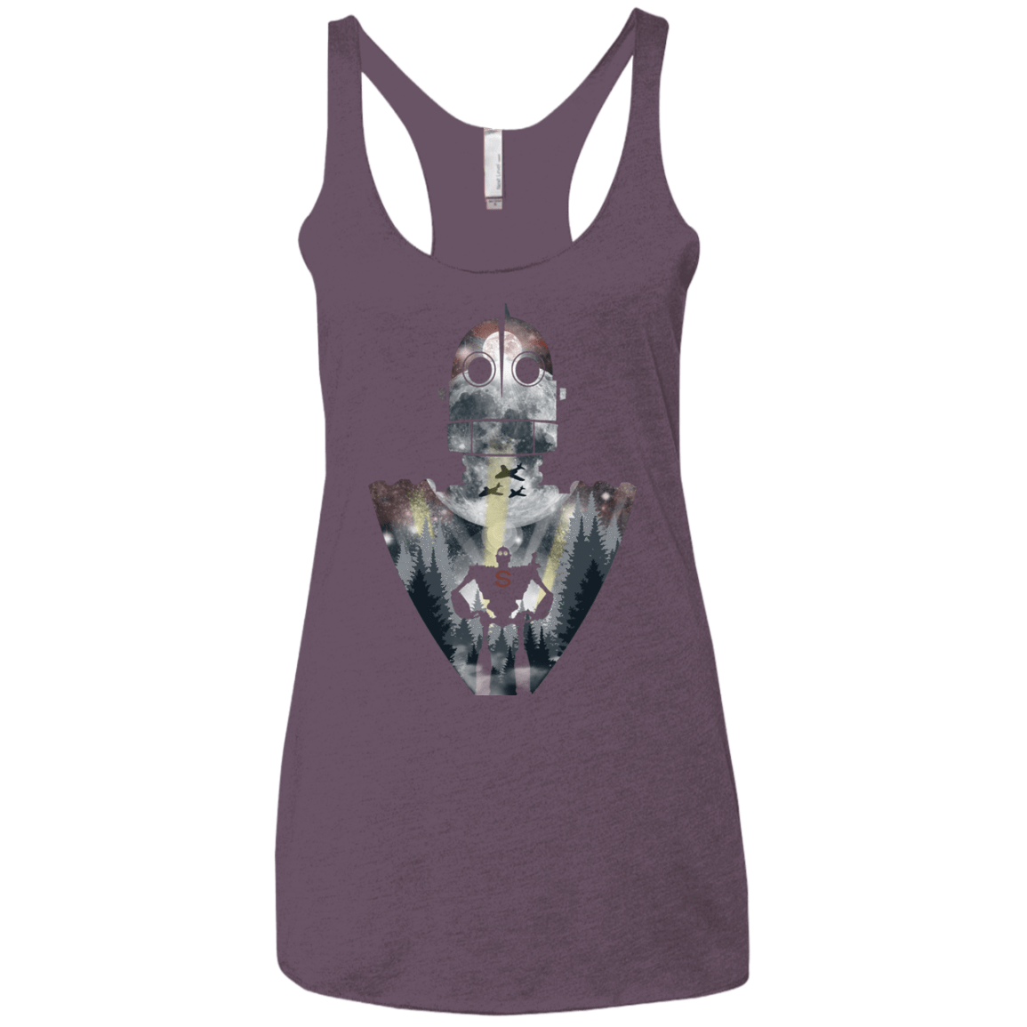 T-Shirts Vintage Purple / X-Small The Giant Women's Triblend Racerback Tank