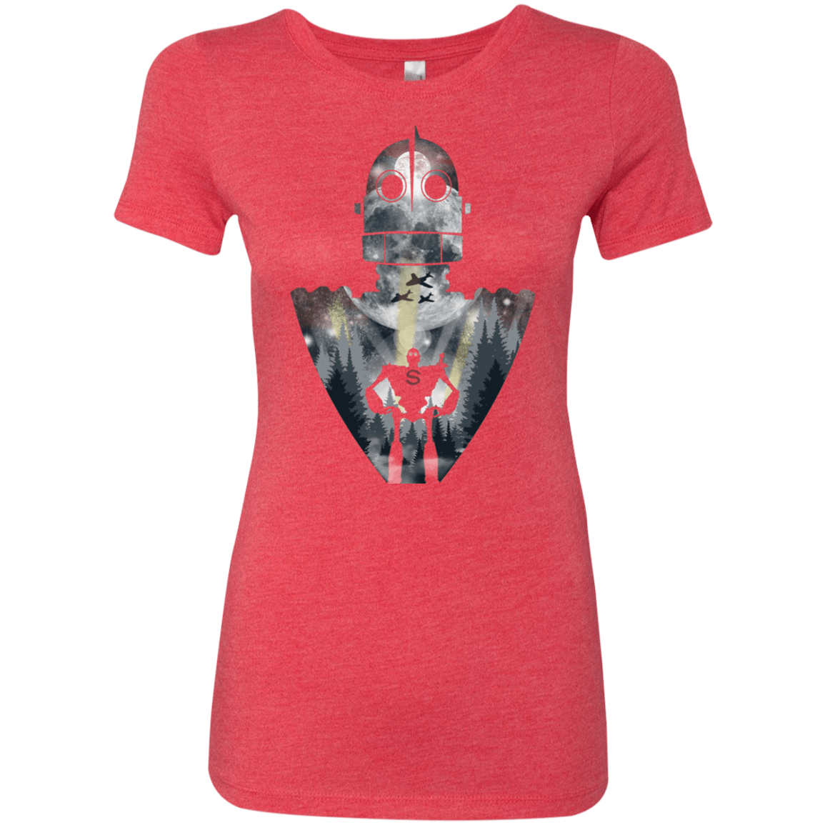 T-Shirts Vintage Red / Small The Giant Women's Triblend T-Shirt