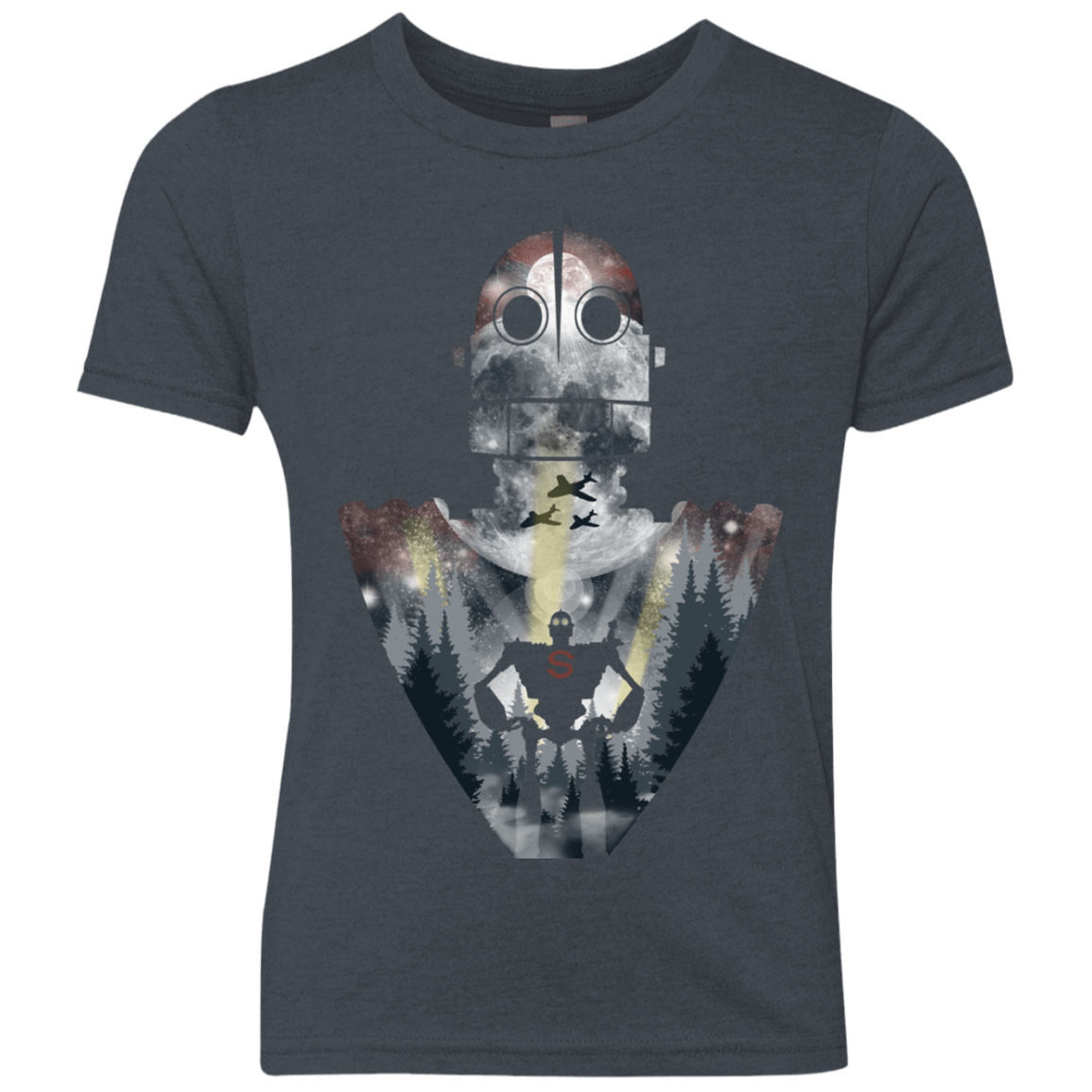 T-Shirts Vintage Navy / YXS The Giant Youth Triblend T-Shirt