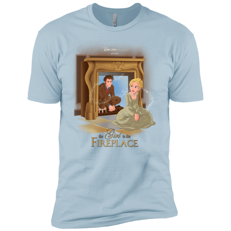 T-Shirts Light Blue / YXS The Girl In The Fireplace Boys Premium T-Shirt