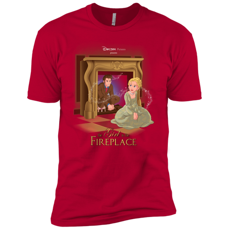 T-Shirts Red / YXS The Girl In The Fireplace Boys Premium T-Shirt
