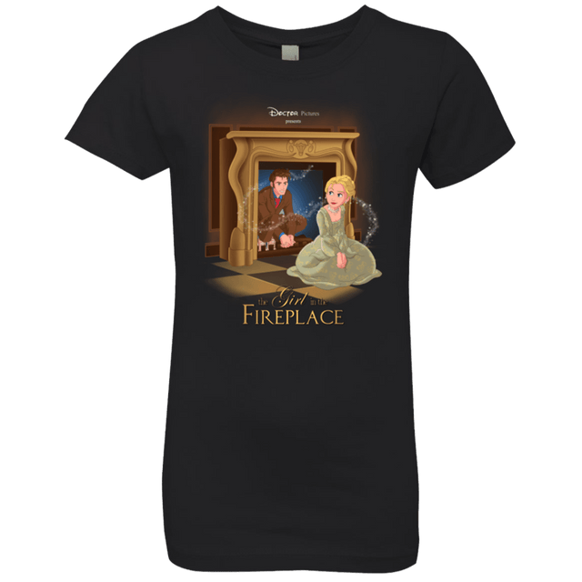T-Shirts Black / YXS The Girl In The Fireplace Girls Premium T-Shirt