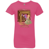 T-Shirts Hot Pink / YXS The Girl In The Fireplace Girls Premium T-Shirt