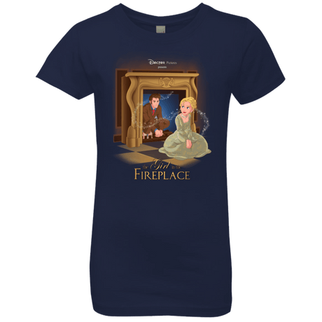 T-Shirts Midnight Navy / YXS The Girl In The Fireplace Girls Premium T-Shirt