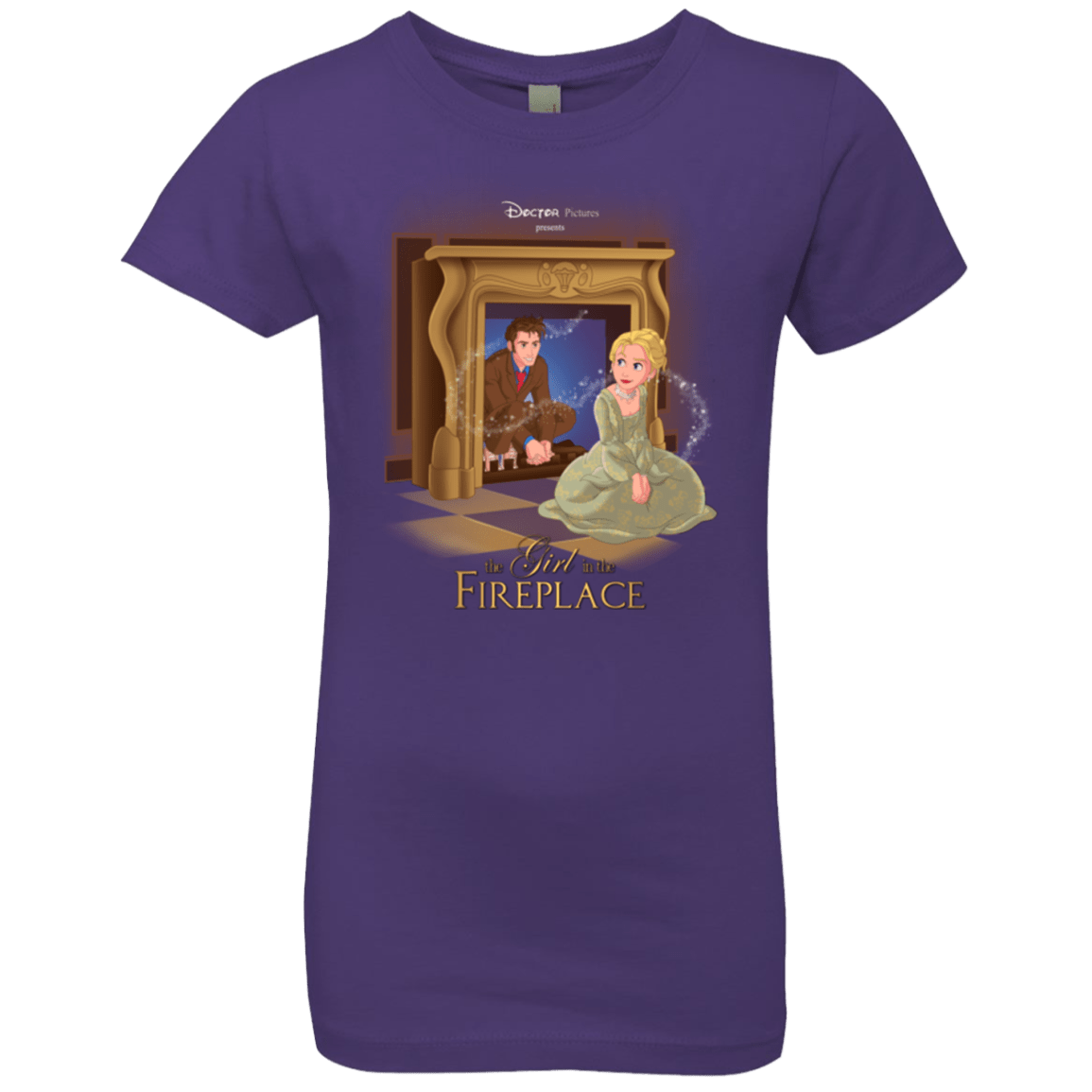 T-Shirts Purple Rush / YXS The Girl In The Fireplace Girls Premium T-Shirt