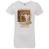 T-Shirts White / YXS The Girl In The Fireplace Girls Premium T-Shirt
