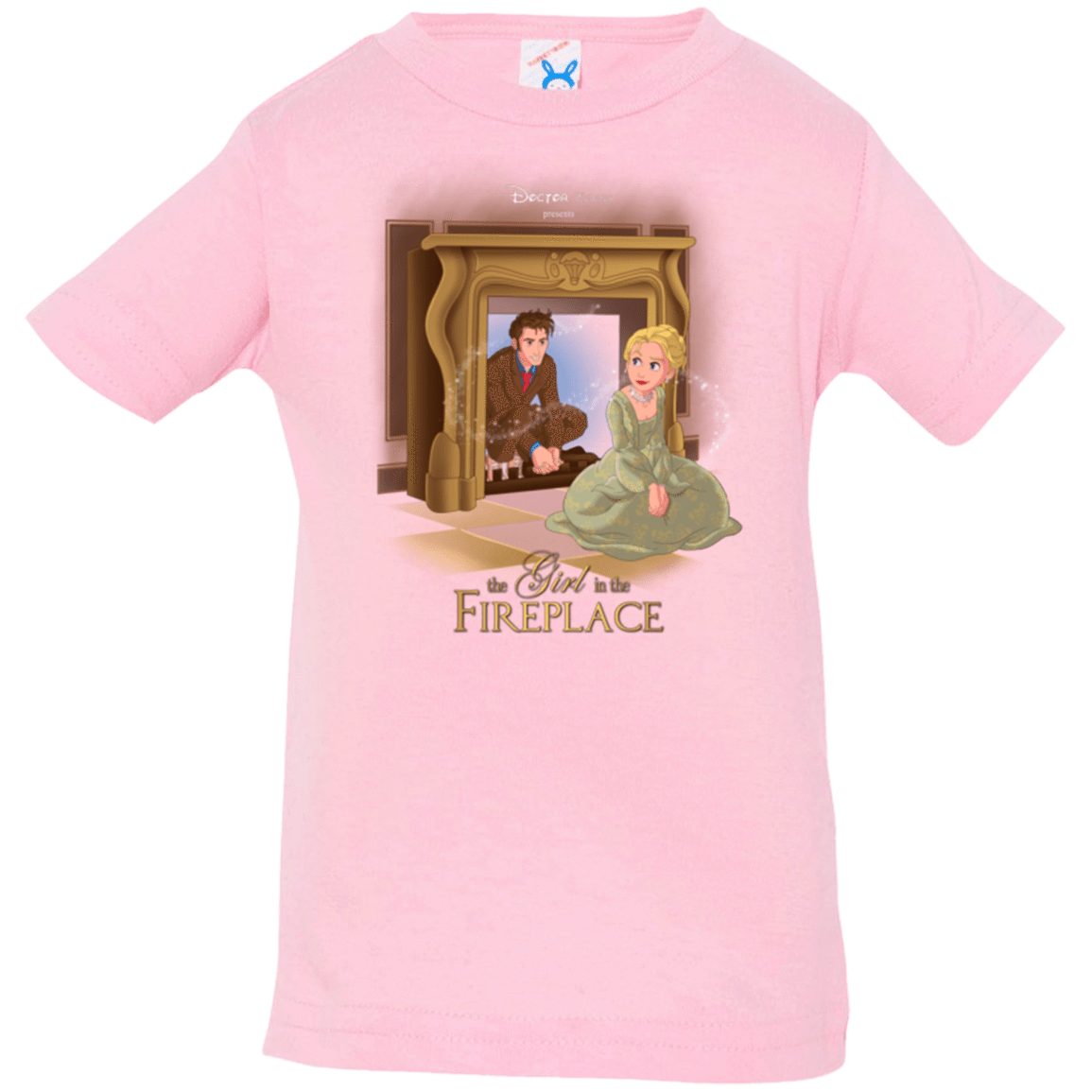 T-Shirts Pink / 6 Months The Girl In The Fireplace Infant PremiumT-Shirt