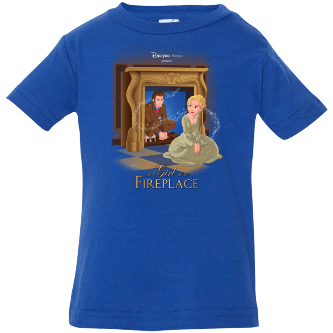 T-Shirts Royal / 6 Months The Girl In The Fireplace Infant PremiumT-Shirt