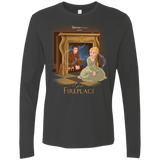 T-Shirts Heavy Metal / Small The Girl In The Fireplace Men's Premium Long Sleeve