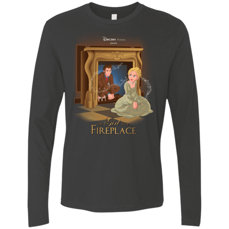 T-Shirts Heavy Metal / Small The Girl In The Fireplace Men's Premium Long Sleeve