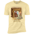 T-Shirts Banana Cream / X-Small The Girl In The Fireplace Men's Premium T-Shirt