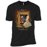 T-Shirts Black / X-Small The Girl In The Fireplace Men's Premium T-Shirt
