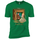 T-Shirts Kelly Green / X-Small The Girl In The Fireplace Men's Premium T-Shirt