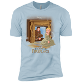 T-Shirts Light Blue / X-Small The Girl In The Fireplace Men's Premium T-Shirt