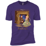 T-Shirts Purple / X-Small The Girl In The Fireplace Men's Premium T-Shirt