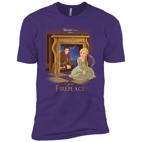 T-Shirts Purple / X-Small The Girl In The Fireplace Men's Premium T-Shirt