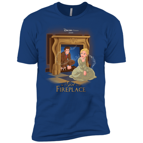 T-Shirts Royal / X-Small The Girl In The Fireplace Men's Premium T-Shirt