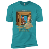 T-Shirts Tahiti Blue / X-Small The Girl In The Fireplace Men's Premium T-Shirt