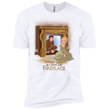 T-Shirts White / X-Small The Girl In The Fireplace Men's Premium T-Shirt