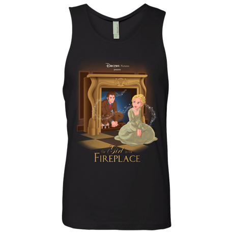 T-Shirts Black / Small The Girl In The Fireplace Men's Premium Tank Top