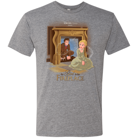 T-Shirts Premium Heather / Small The Girl In The Fireplace Men's Triblend T-Shirt
