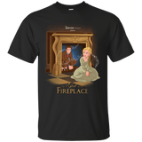 T-Shirts Black / Small The Girl In The Fireplace T-Shirt