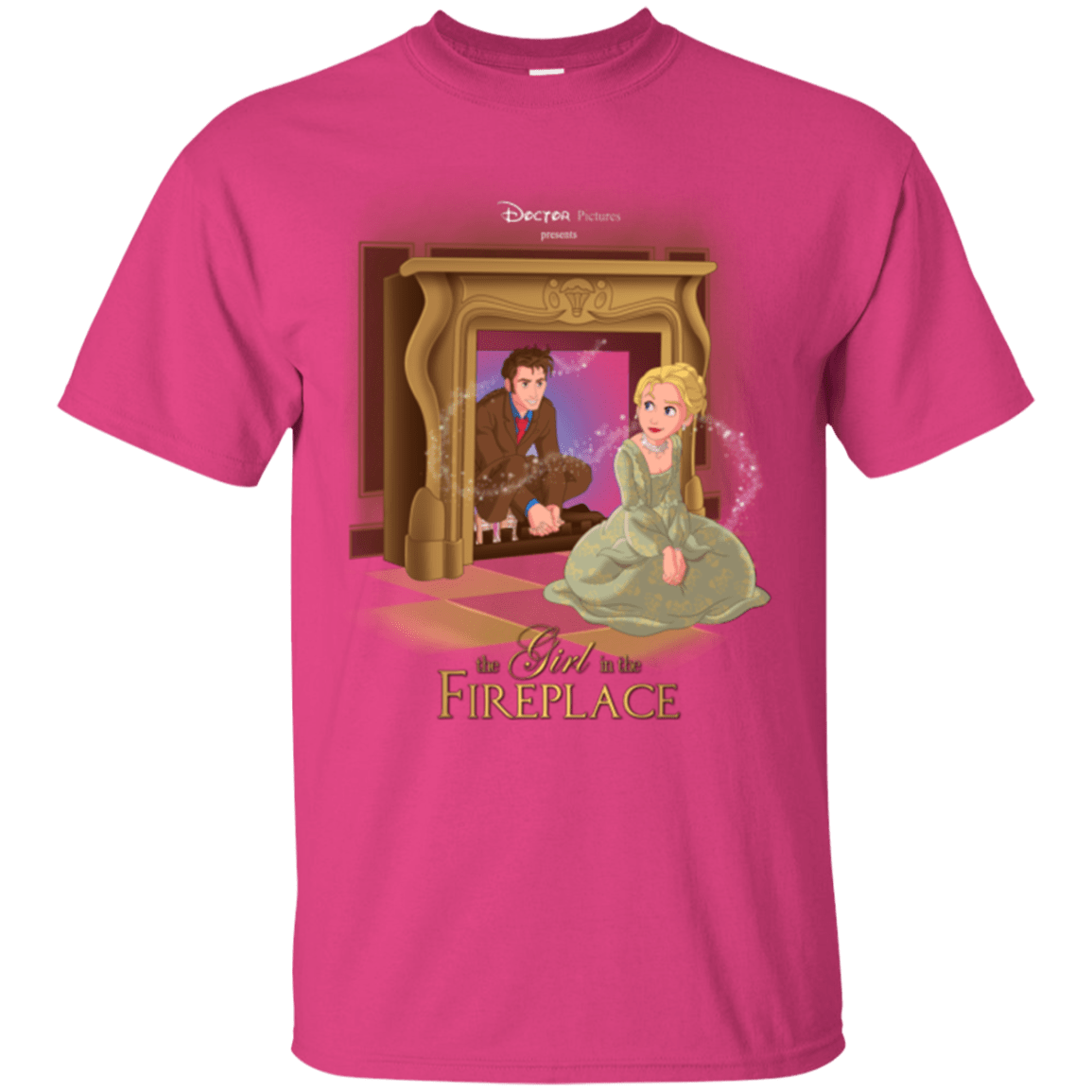 T-Shirts Heliconia / Small The Girl In The Fireplace T-Shirt