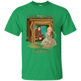 T-Shirts Irish Green / Small The Girl In The Fireplace T-Shirt