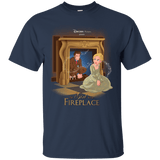 T-Shirts Navy / Small The Girl In The Fireplace T-Shirt