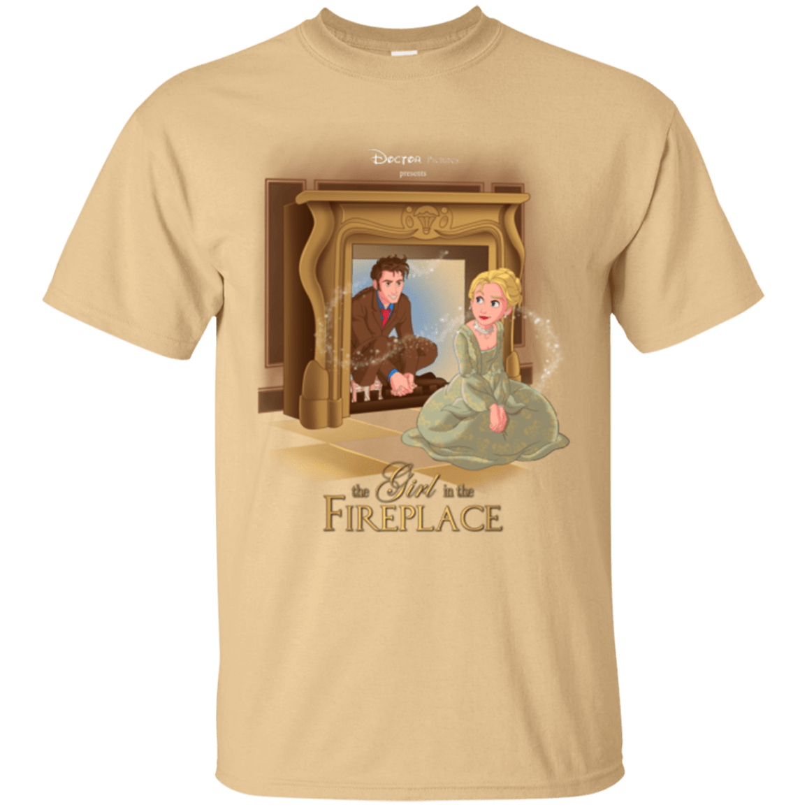 T-Shirts Vegas Gold / Small The Girl In The Fireplace T-Shirt