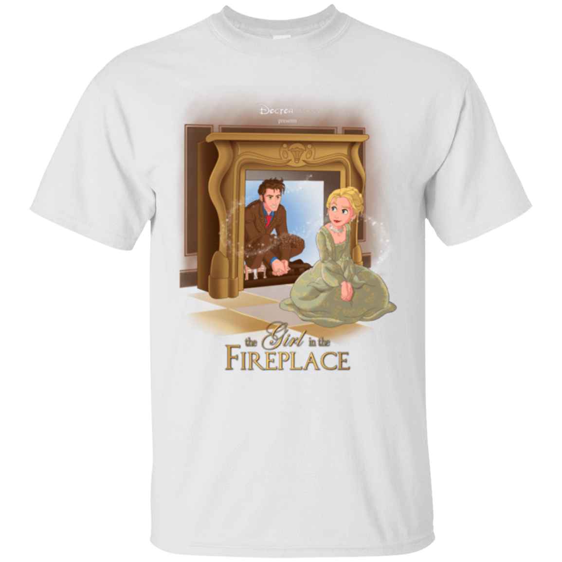 T-Shirts White / Small The Girl In The Fireplace T-Shirt