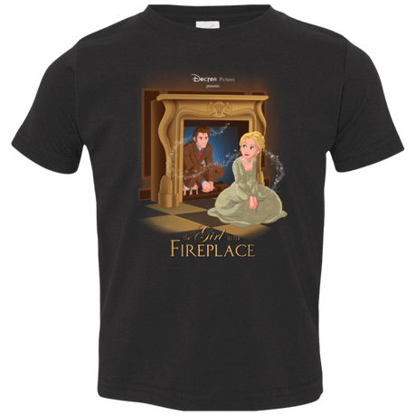 T-Shirts Black / 2T The Girl In The Fireplace Toddler Premium T-Shirt