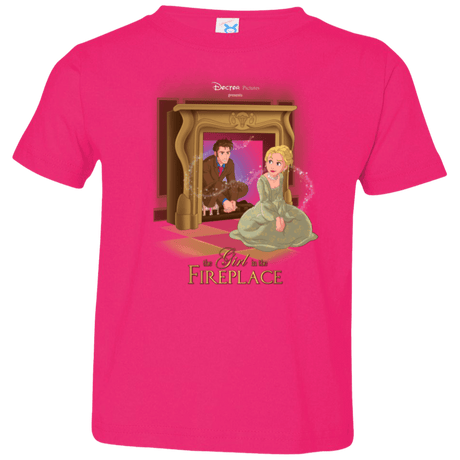T-Shirts Hot Pink / 2T The Girl In The Fireplace Toddler Premium T-Shirt