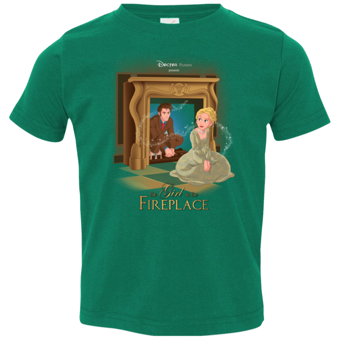 T-Shirts Kelly / 2T The Girl In The Fireplace Toddler Premium T-Shirt