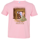 T-Shirts Pink / 2T The Girl In The Fireplace Toddler Premium T-Shirt