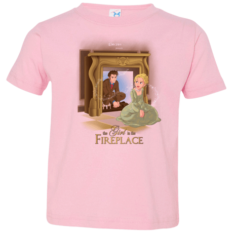 T-Shirts Pink / 2T The Girl In The Fireplace Toddler Premium T-Shirt