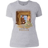 T-Shirts Heather Grey / X-Small The Girl In The Fireplace Women's Premium T-Shirt