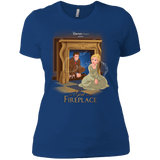 T-Shirts Royal / X-Small The Girl In The Fireplace Women's Premium T-Shirt