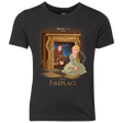 T-Shirts Vintage Black / YXS The Girl In The Fireplace Youth Triblend T-Shirt