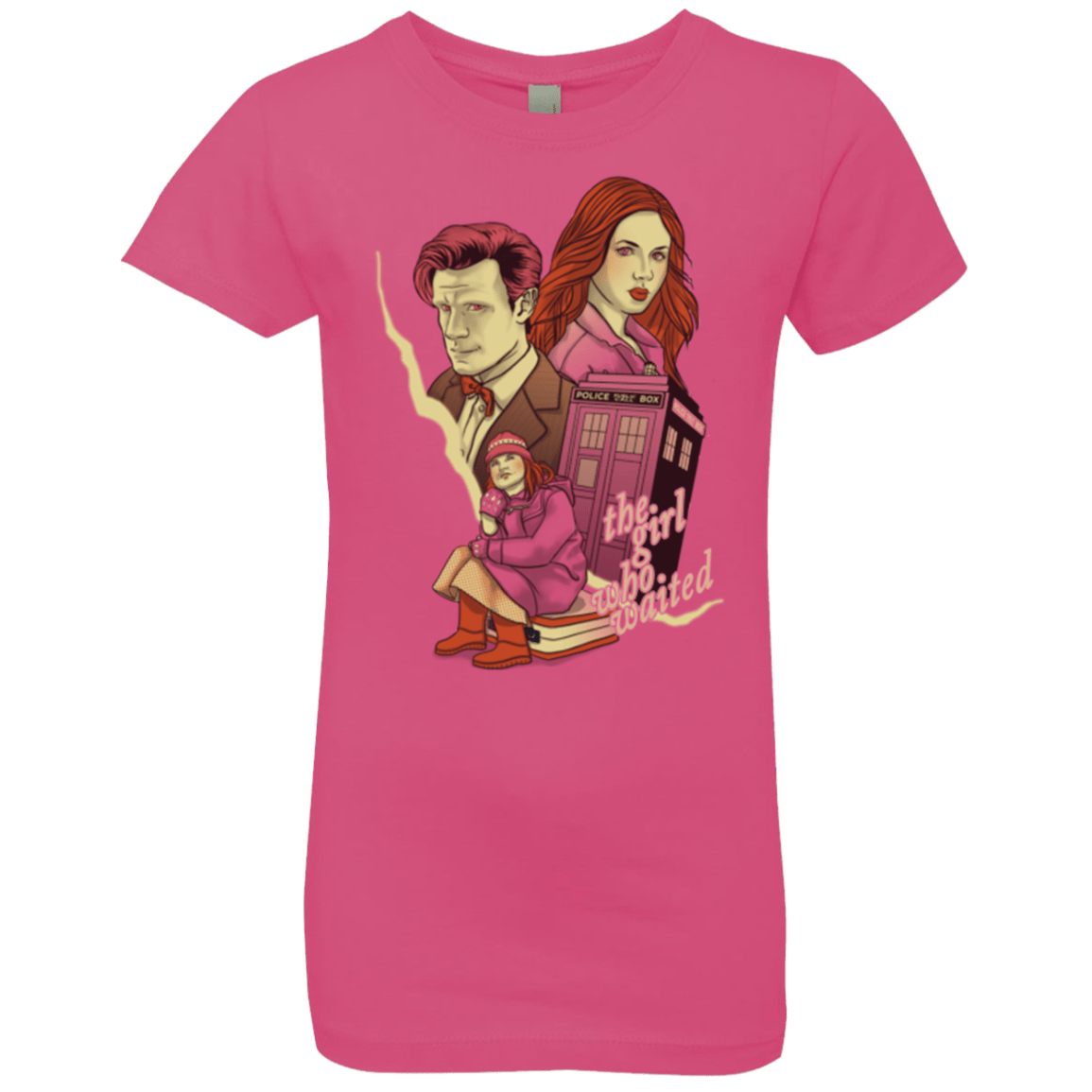 T-Shirts Hot Pink / YXS The Girl who waited Girls Premium T-Shirt