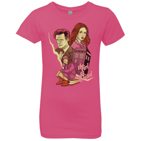T-Shirts Hot Pink / YXS The Girl who waited Girls Premium T-Shirt